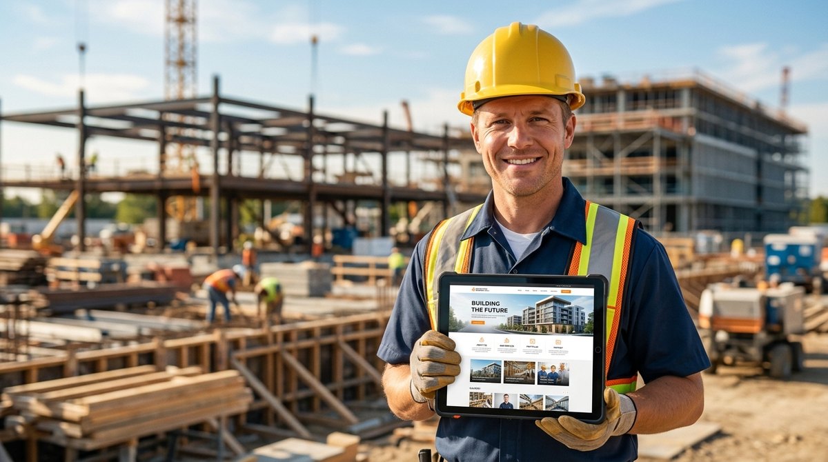 Contractor website design