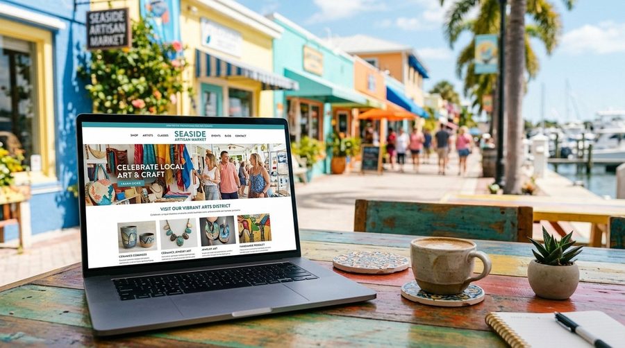 Web design for Gulfport, FL small businesses