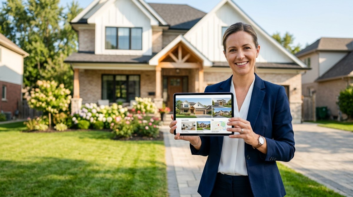 Real estate website design